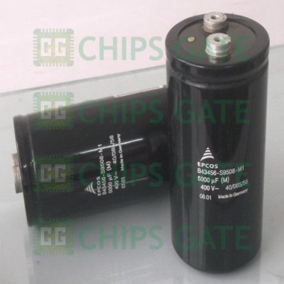 1PCS Used Siemens Electrolytic Capacitor B43456-S9508-M1 5000uf/400V Tested