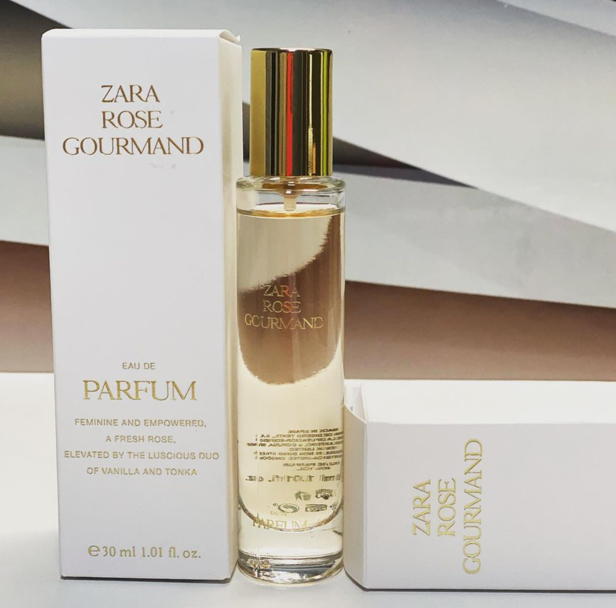ZARA WOMEN EDP ROSE GOURMAND EAU DE PARFUM LIMITED FRAGRANCE 30 ml