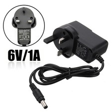 6v Battery Charger 6Volt 1 Amp Universal Kids Electric Ride Car Battery Charge