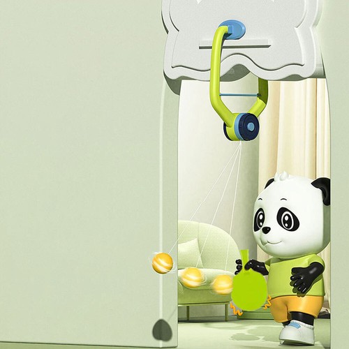 Portable Kids Door Ping Pong Game Over The Door Ping Pong for Door Frame KL - Picture 8 of 24