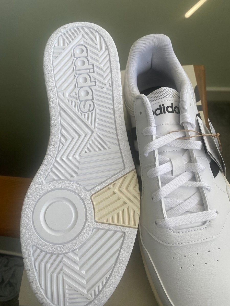 ★アディダス Originals★Hoops 3.0★White Black adidas Men's Hoops 3.0 Trainers, Ftwr White Core Black Chalk