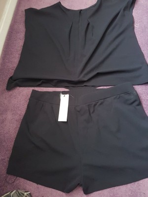 neo noir jumpsuit navy