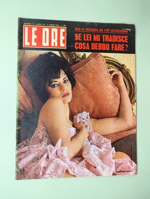 LE ORE 9 APRIL 1964 GIOVANNA RALLI-MARIA CALLAS-MIGUEL BOSE-VIRNA LISI