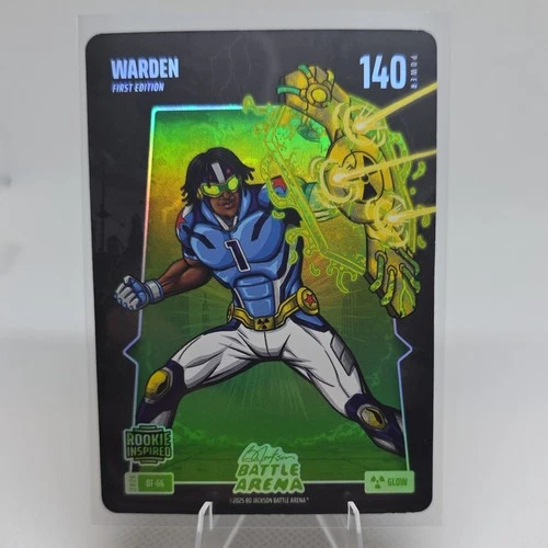 2026 Bo Jackson Battle Arena `Warden` Cam Ward Battle Foil Glow