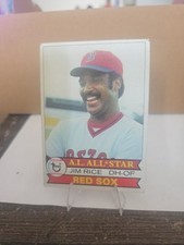 1979 Topps Jim Rice Baseball Card #400 Boston Red Sox Set Break