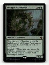 Avenger of Zendikar Foil Duel Decks: Zendikar vs. Eldrazi #1 Magic the Gathering