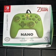 PowerA - Nano Wired Controller for Nintendo Switch - Toon Link NIB Christmas