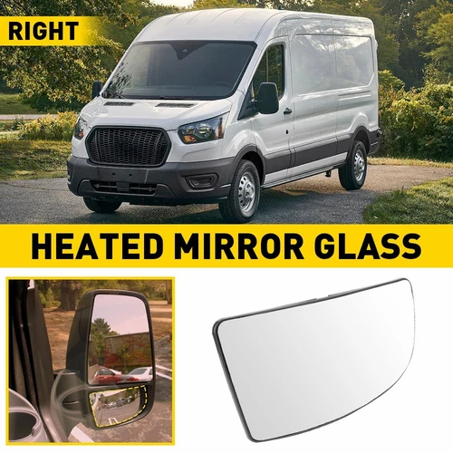 For Ford Transit 150 250 350 2015-2022 Mirror Glass Lower Convex Passenger Side