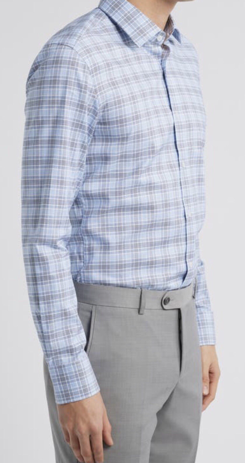 Extra Slim Hugo Boss Button Up Long Sleeve thumbnail 3