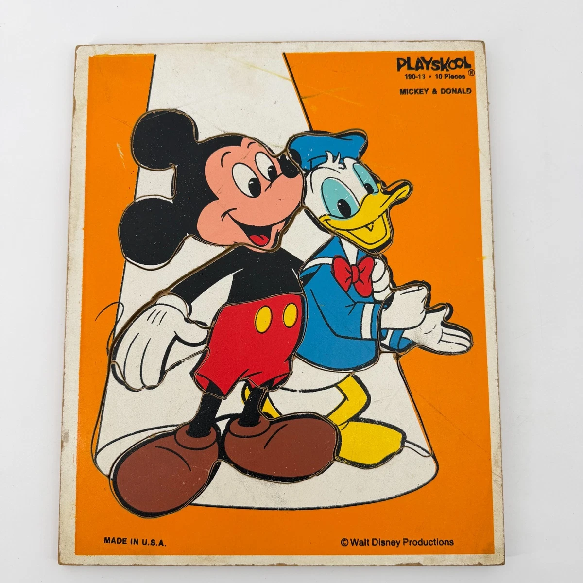 Playskool Mickey Mouse & Friends Vintage Puzzles for sale - eBay
