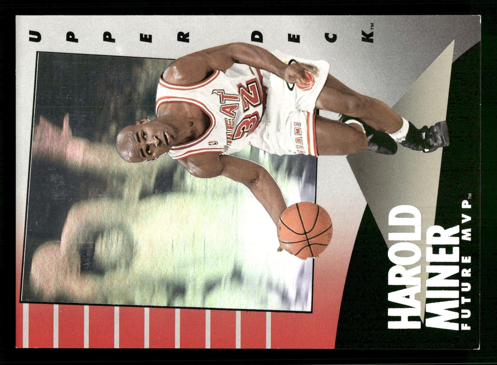 Harold Miner 1992-93 Upper Deck MVP Holograms #33 Card TCCCX