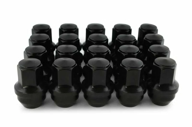 New Black Lug Nuts 20pc fits 2012-2021 Tesla Model 3 S X Y 2007065 - Image 2 of 2