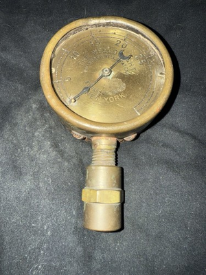 #ad The Wells light amp;Co Edward Robin New York Steam Pressure Guage $191.75