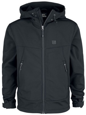 Vintage Industries Übergangsjacke Herren Alford Softshell schwarz XXL
