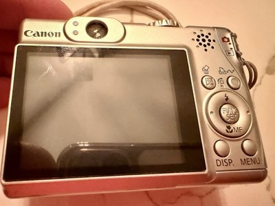 Canon PowerShot A540 6.0MP Digital Camera - Silver for sale online