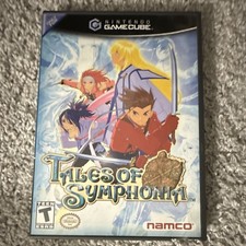 Tales of Symphonia Nintendo GameCube RPG CIB w/ Manual 2 Discs Clean Authentic