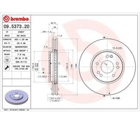 2X Brembo Bremsscheibe Prime Line Vorderachse 300Mm