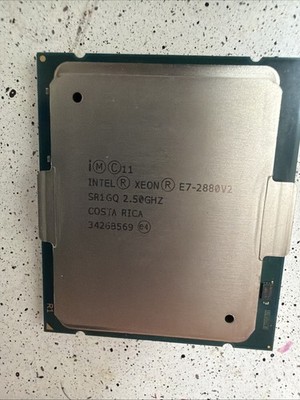 Intel Xeon E7-2880 V2 2.50GHZ SR1GQ 37.5MB 15-Core Server Processor