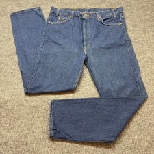 Vintage Levi's 505 40x34 Orange Tab 90s Straight Leg Jeans Regular Fit Denim