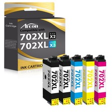 T702XL T702-XL Ink Cartridge for Epson 702 Workforce Pro WF-3720 WF-3730 WF-3733
