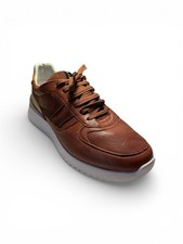 Sneakers D’ ACQUASPARTA Uomo Pelle Marrone Vintage - Made in Italy