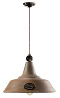 HäNgeleuchte Metall Keramik Ø 45 Cm H: Max. 155 Cm E27 Industrial HäNgelampe