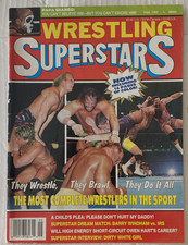 Vtg Wrestling Superstars Magazine Sept 1992 Owen Hart Barry Windham Papa Shango