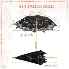 Vintage Lace Parasol for Weddings