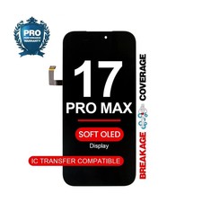 iPhone 17 Pro Max Soft OLED 6.9' Touch Screen Digitizer LCD Display