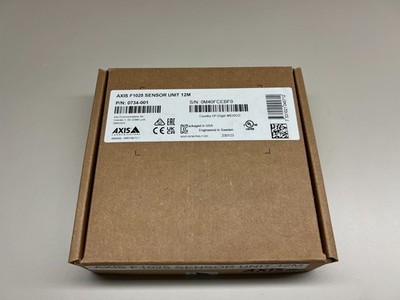 Axis Communications F44 Dual Audio Input Main Unit - Black (0936-001-01)