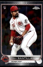 Tony Santillan 2022 Topps Chrome #193 Reds MLB READ FREE SHIPPING AutographDen