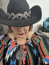 Black Woman Cowboy Western Hat- NWT