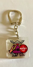 Porte clefs Bourbon  Antar Antarix le gaulois- garage - essence  -keychain-R5