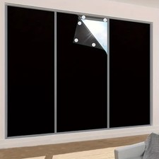 Portable Blackout Window Shade Self Adhesive Removable Curtain Cloth