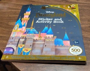 Mint Disneyland Resort Sticker And Activity Book Over 500 Stickers