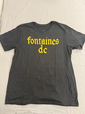 Fontaines D.C.  T-shirt - Licensed Fontaines DC Gothic Logo Tee - Official New