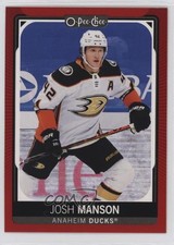 2021-22 O-Pee-Chee Red Border Josh Manson #257 17p7