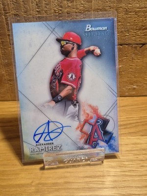 2021 Bowman Sterling Alexander Ramirez  Los Angeles Angels #BSPA-AR Autograph 