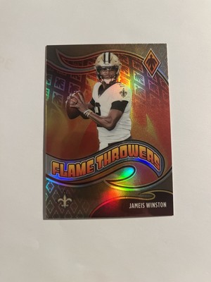 2021 Phoenix Jameis Winston Flame Throwers Bronze Numbered /50 Ssp Saints Insert