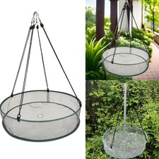 Outdoor Hanging Collector Tray for Wild Bird Feeders Garden Decorative Tray