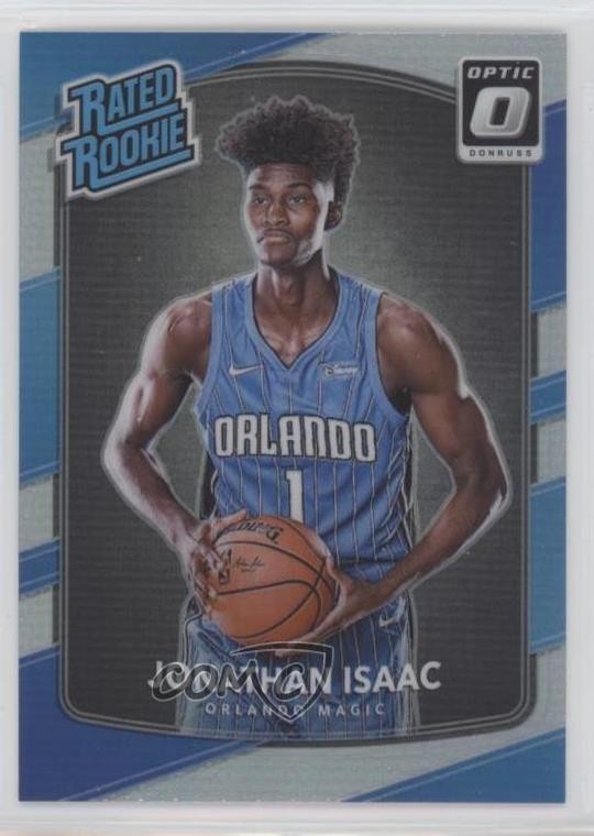 2017-18 Panini Donruss Optic Rated Rookie Holo Prizm Jonathan Isaac #195 0b0