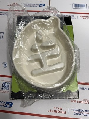 Super Design Hi Slow Feeder Dog Bowl   Anti-Gulp Pet Dish New in Box