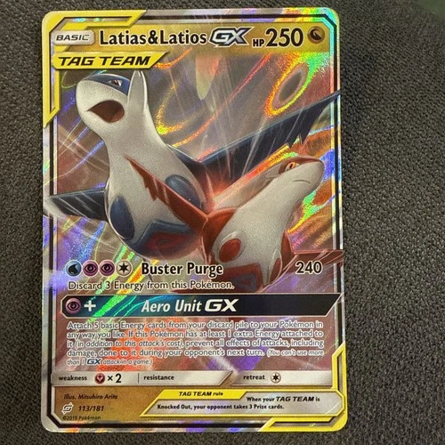 Pokemon Latias and Latios GX Tag Team Series 113/181