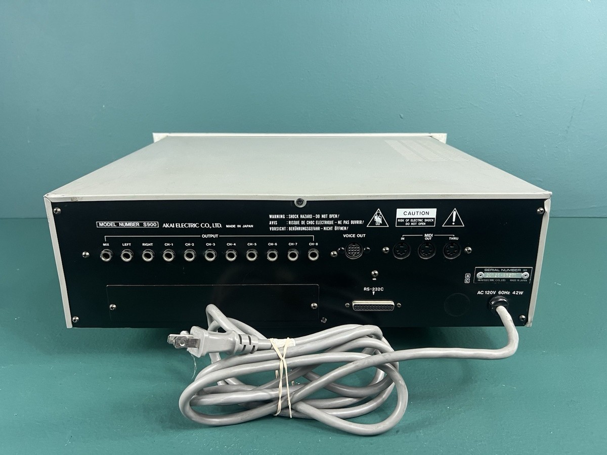 Akai S900 MIDI Digital Sampler for sale online | eBay