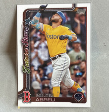 Topps 2025 Series 2 Future Stars Wilyer Abreu #367 Boston Red Sox Base
