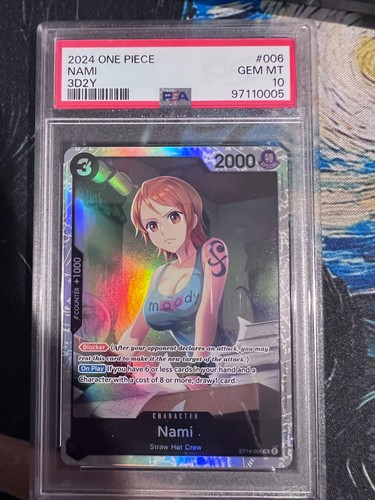 Nami graded PSA 10 for sale on eBay