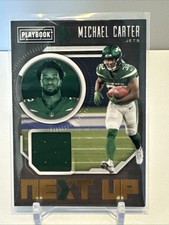 2021 Panini Playbook - Next Up Michael Carter #NXT-MCA Jerseys (MEM, RC)