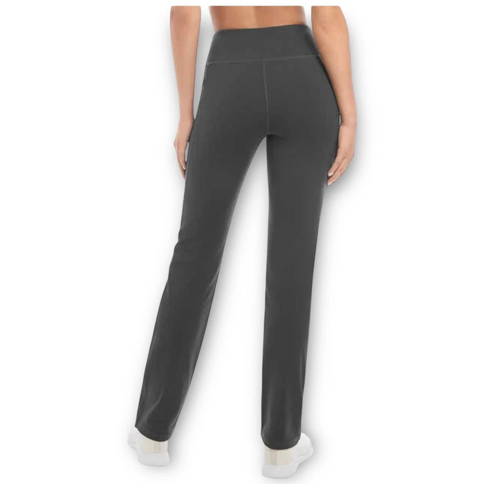 NWT Jockey Women’s High-Rise Yoga Pants – Size XL (Graphite Gray) - Image 2 of 2