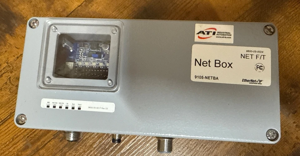 ATI Net Box F/T System Interfaces Automation (NET F/T) 9105-NETBA - Image 4 of 4