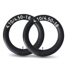 2 Pack 4.10/4.50-18" Dirt Bike Inner Tube with TR4 Straight Valve for 110/100